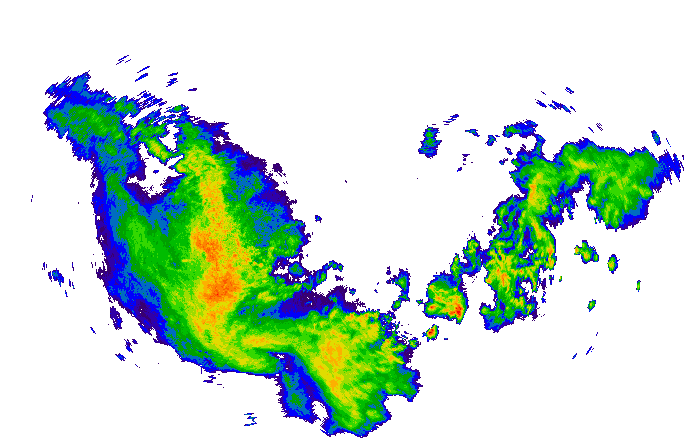 Meteoradar - aktuální srážky 2024-05-07 00:30:00