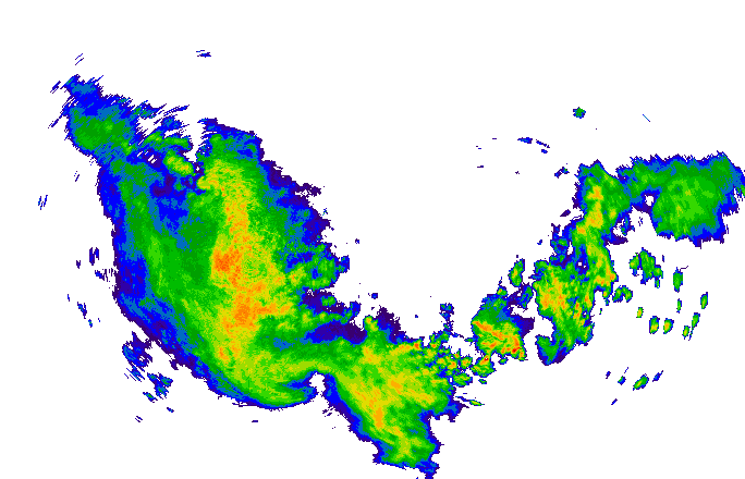 Meteoradar - aktuální srážky 2024-05-07 01:00:00
