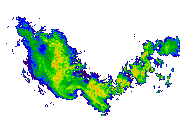 Meteoradar - aktuální srážky 2024-05-07 01:30:00