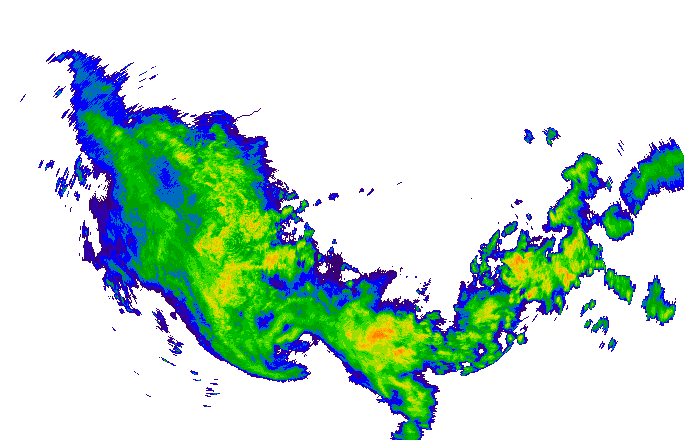 Meteoradar - aktuální srážky 2024-05-07 02:15:00