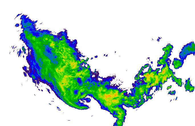 Meteoradar - aktuální srážky 2024-05-07 02:30:00