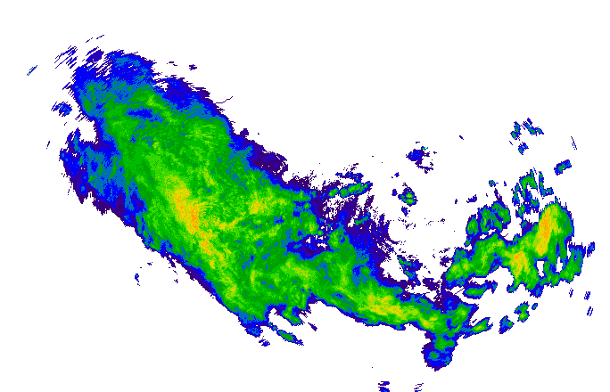 Meteoradar - aktuální srážky 2024-05-07 04:45:00