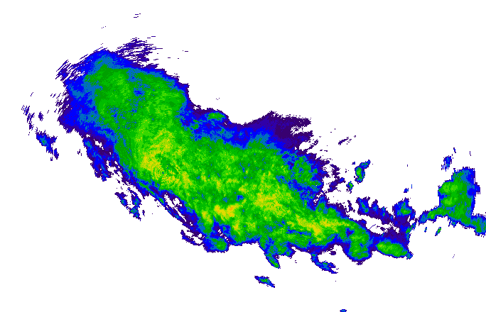 Meteoradar - aktuální srážky 2024-05-07 07:30:00