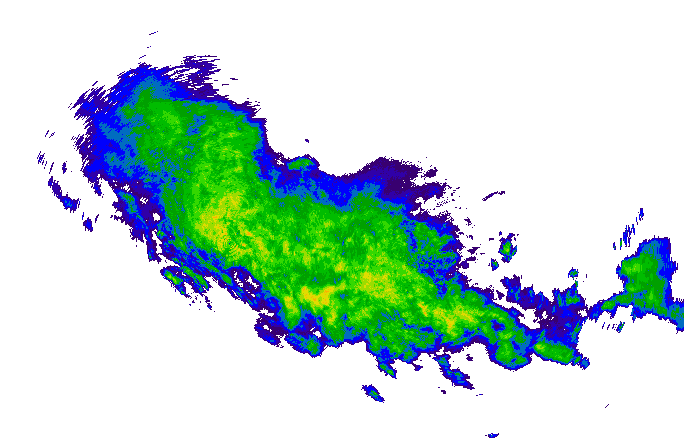 Meteoradar - aktuální srážky 2024-05-07 07:45:00