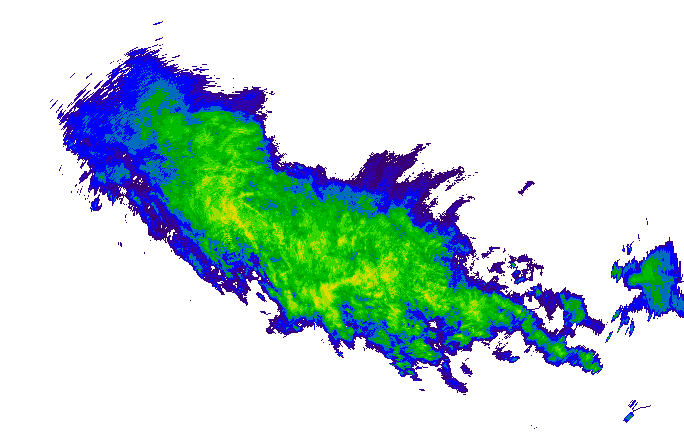 Meteoradar - aktuální srážky 2024-05-07 08:45:00