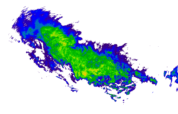 Meteoradar - aktuální srážky 2024-05-07 10:30:00