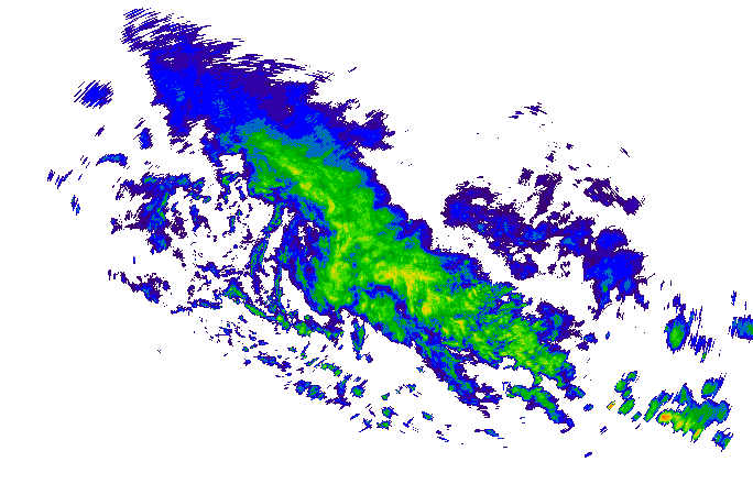 Meteoradar - aktuální srážky 2024-05-07 14:00:00
