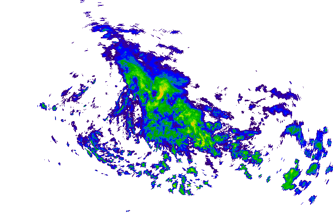 Meteoradar - aktuální srážky 2024-05-07 16:15:00