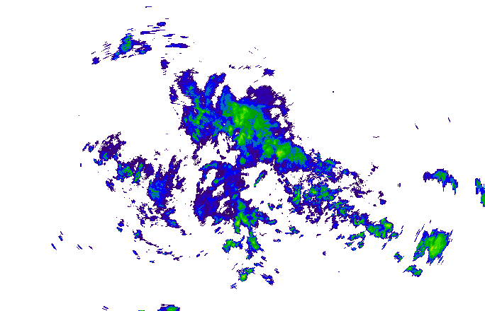 Meteoradar - aktuální srážky 2024-05-07 18:30:00