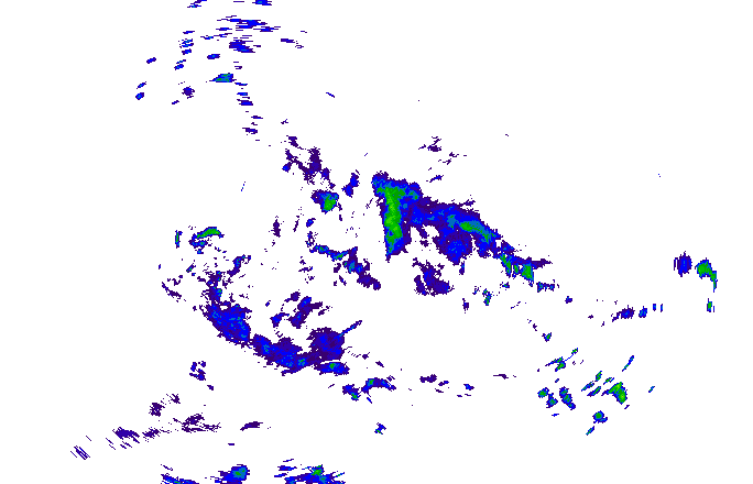 Meteoradar - aktuální srážky 2024-05-07 20:45:00