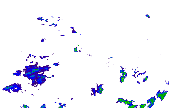 Meteoradar - aktuální srážky 2024-05-17 22:00:00