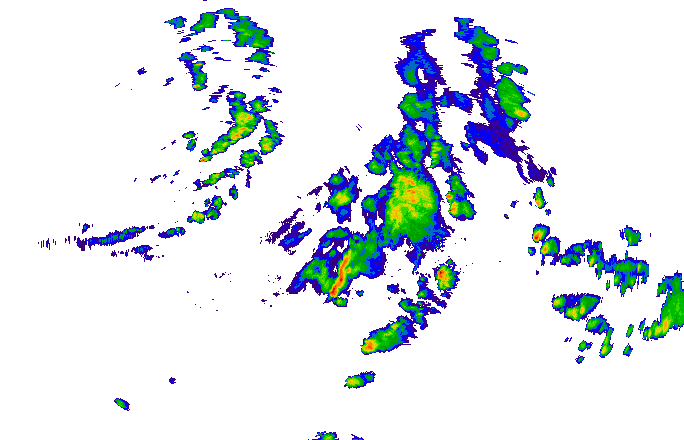 Meteoradar - aktuální srážky 2024-05-18 16:15:00