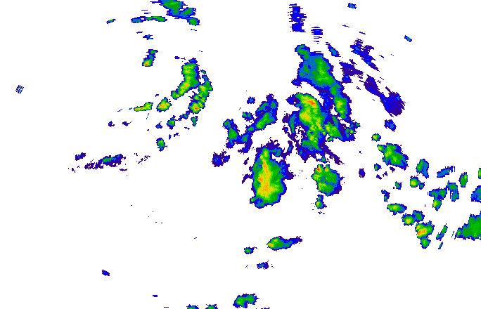 Meteoradar - aktuální srážky 2024-05-18 17:15:00