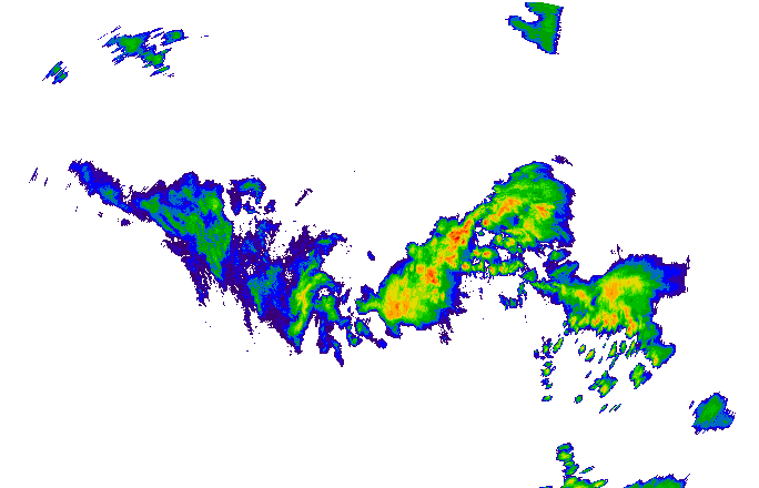 Meteoradar - aktuální srážky 2024-05-19 07:30:00