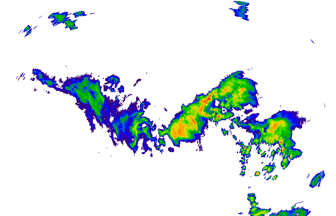 Meteoradar - aktuální srážky 2024-05-19 07:45:00