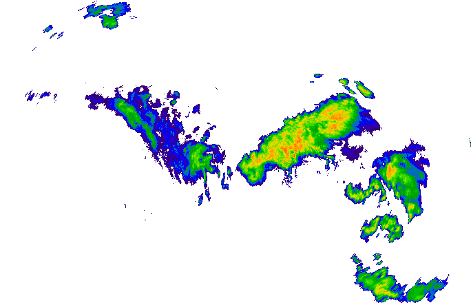 Meteoradar - aktuální srážky 2024-05-19 08:45:00
