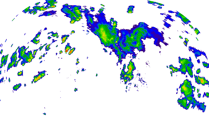 Meteoradar - aktuální srážky 2024-05-19 12:30:00