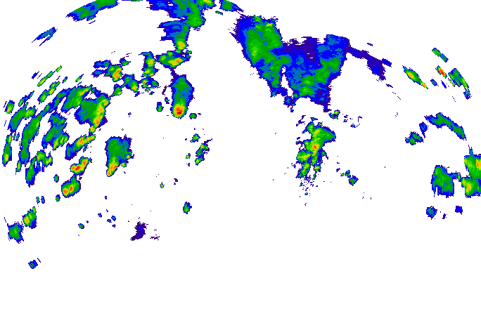 Meteoradar - aktuální srážky 2024-05-19 13:45:00
