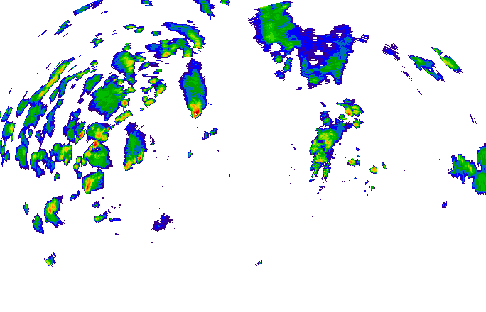 Meteoradar - aktuální srážky 2024-05-19 14:30:00