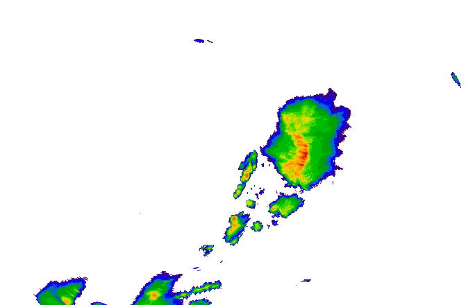 Meteoradar - aktuální srážky 2024-05-19 22:30:00