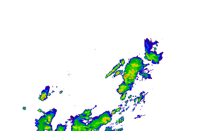 Meteoradar - aktuální srážky 2024-05-20 01:00:00