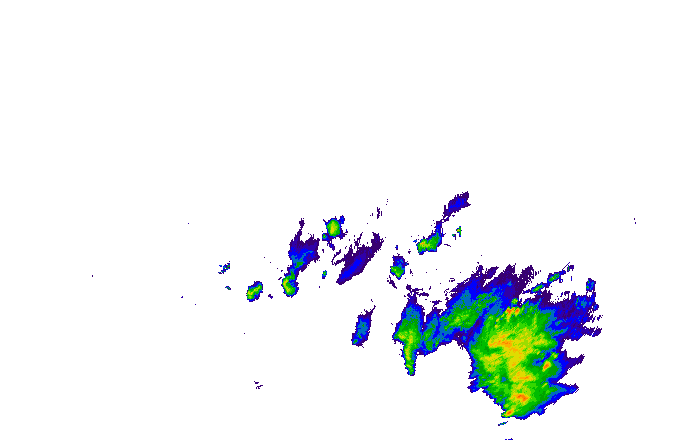 Meteoradar - aktuální srážky 2024-05-20 06:15:00