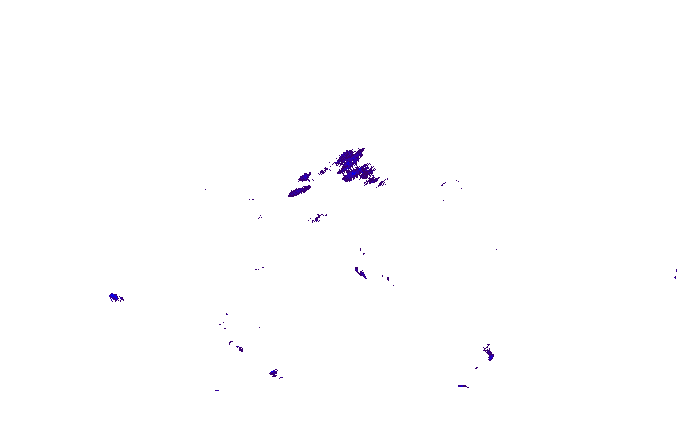 Meteoradar - aktuální srážky 2025-03-15 19:15:00