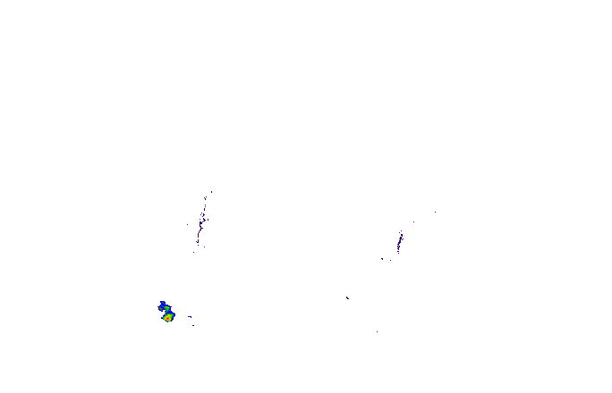 Meteoradar - aktuální srážky 2025-04-29 18:15:00