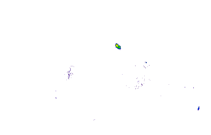 Meteoradar - aktuální srážky 2025-04-30 17:00:00