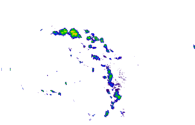 Meteoradar - aktuální srážky 2025-05-03 07:45:00