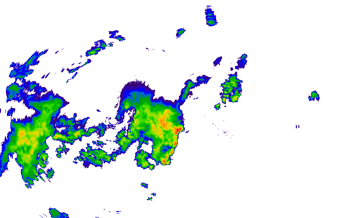Meteoradar - aktuální srážky 2025-05-04 01:15:00