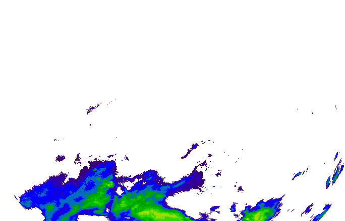 Meteoradar - aktuální srážky 2025-05-04 22:15:00