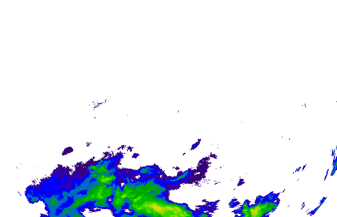 Meteoradar - aktuální srážky 2025-05-04 22:30:00
