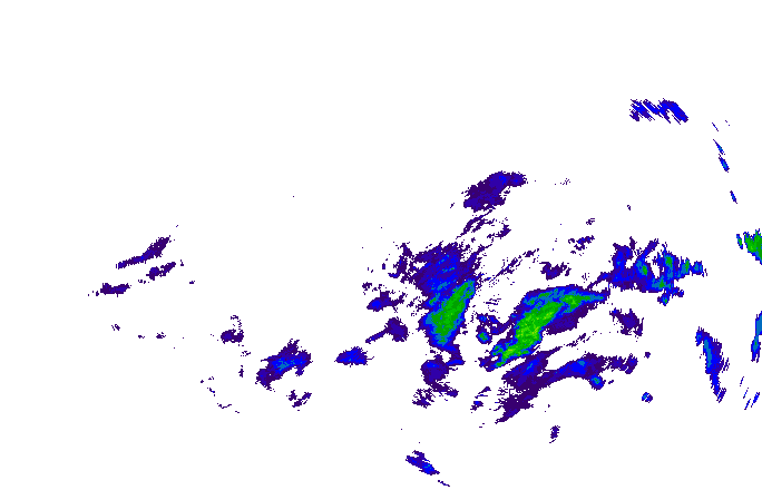 Meteoradar - aktuální srážky 2025-05-05 23:00:00