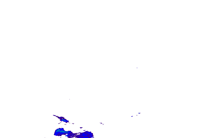 Meteoradar - aktuální srážky 2025-05-09 00:30:00