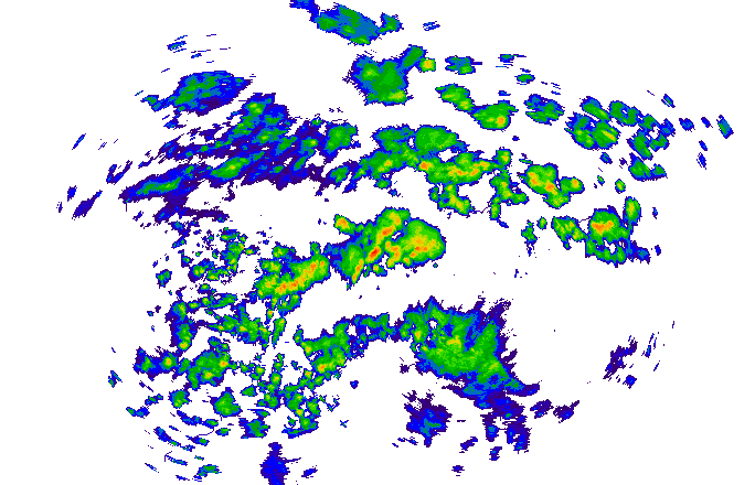 Meteoradar - aktuální srážky 2025-05-16 13:15:00