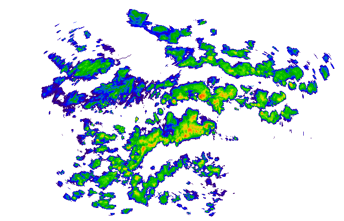 Meteoradar - aktuální srážky 2025-05-16 14:15:00