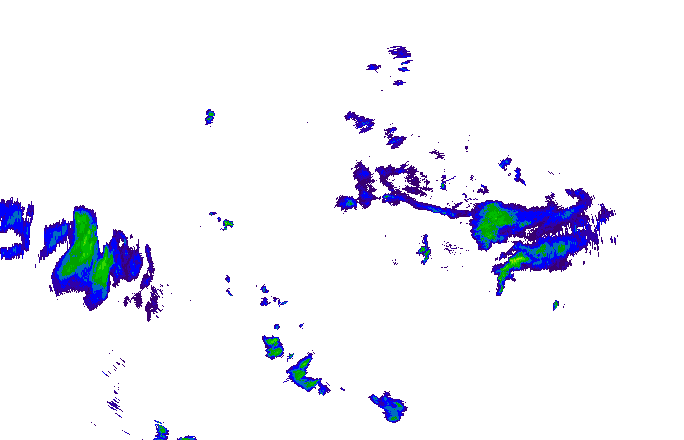 Meteoradar - aktuální srážky 2025-05-16 23:00:00