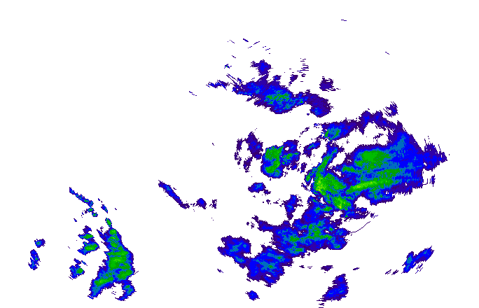 Meteoradar - aktuální srážky 2025-05-17 03:45:00