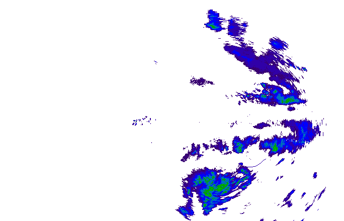 Meteoradar - aktuální srážky 2025-05-17 10:00:00
