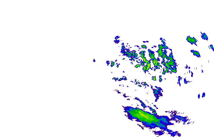 Meteoradar - aktuální srážky 2025-05-19 04:00:00