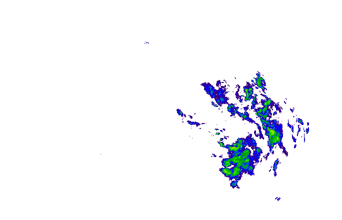 Meteoradar - aktuální srážky 2025-05-19 17:30:00