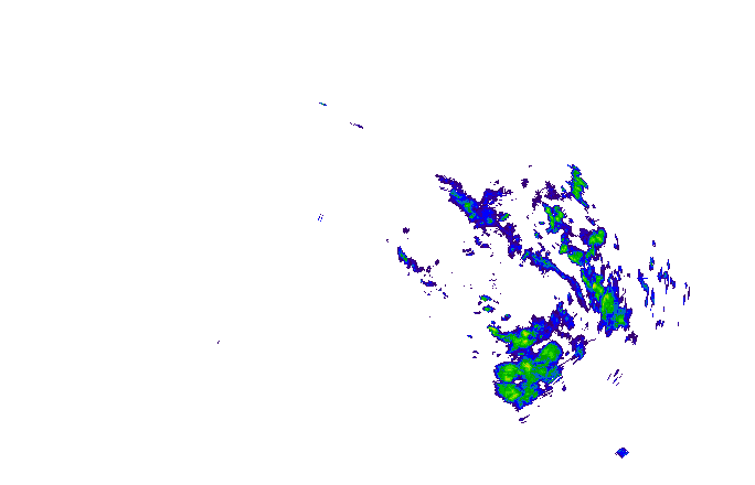 Meteoradar - aktuální srážky 2025-05-19 17:45:00