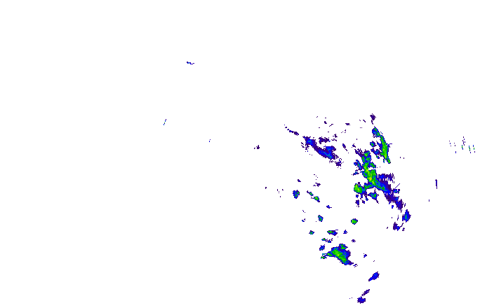 Meteoradar - aktuální srážky 2025-05-19 19:00:00