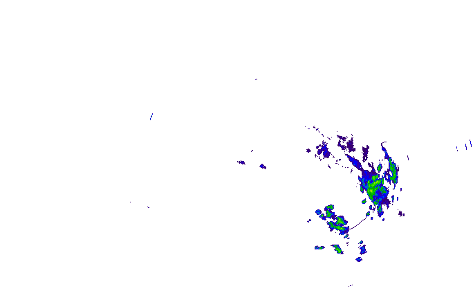 Meteoradar - aktuální srážky 2025-05-19 20:00:00