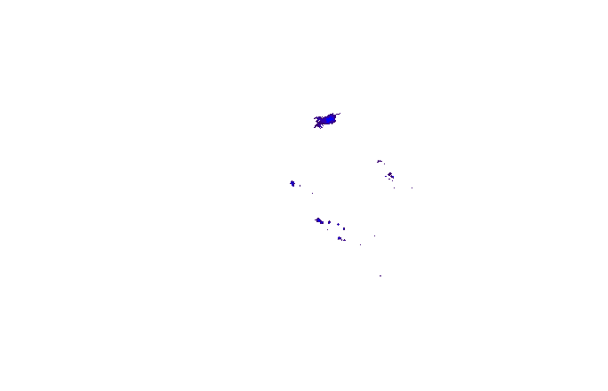 Meteoradar - aktuální srážky 2025-05-20 01:30:00