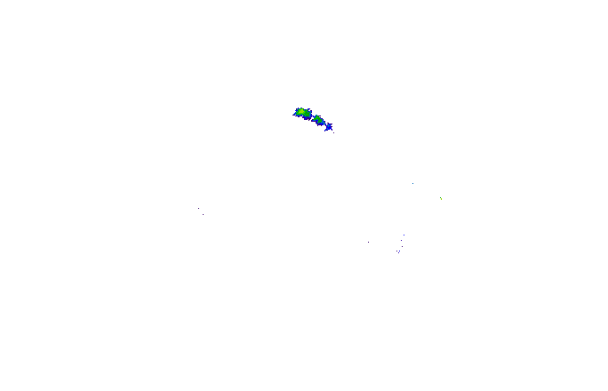 Meteoradar - aktuální srážky 2025-05-20 12:45:00