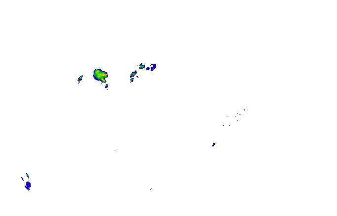 Meteoradar - aktuální srážky 2025-05-21 02:30:00