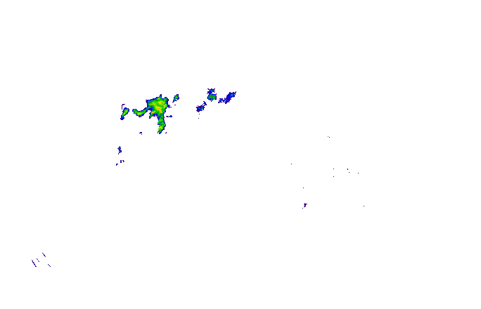Meteoradar - aktuální srážky 2025-05-21 03:15:00