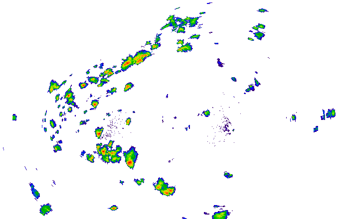 Meteoradar - aktuální srážky 2025-05-21 11:45:00